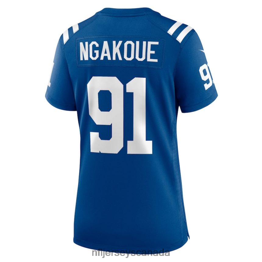 Women Indianapolis Colts Yannick Ngakoue Nike Royal Player Game Jersey Clothing NFL TBXFR67066