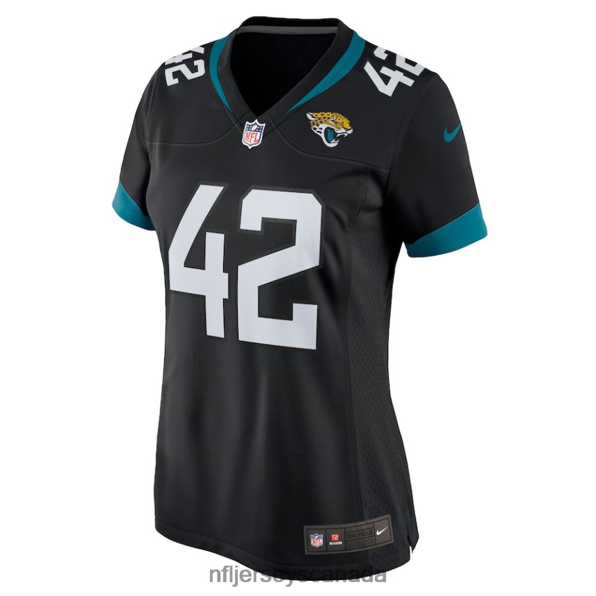 Women Jacksonville Jaguars Andrew Wingard Nike Black Game Jersey Clothing NFL TBXFR64654
