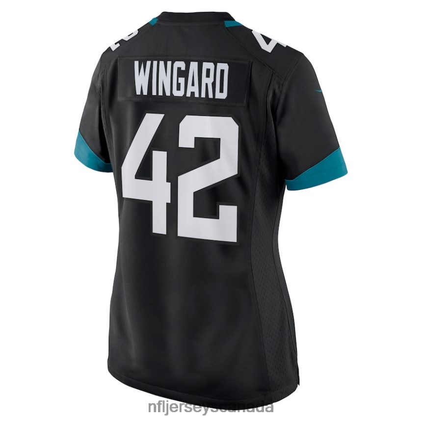 Women Jacksonville Jaguars Andrew Wingard Nike Black Game Jersey Clothing NFL TBXFR64654