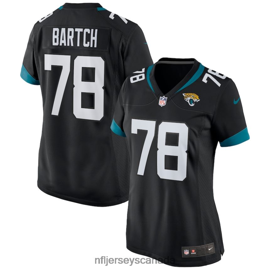 Women Jacksonville Jaguars Ben Bartch Nike Black Game Jersey Clothing NFL TBXFR66718