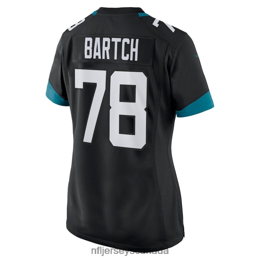 Women Jacksonville Jaguars Ben Bartch Nike Black Game Jersey Clothing NFL TBXFR66718