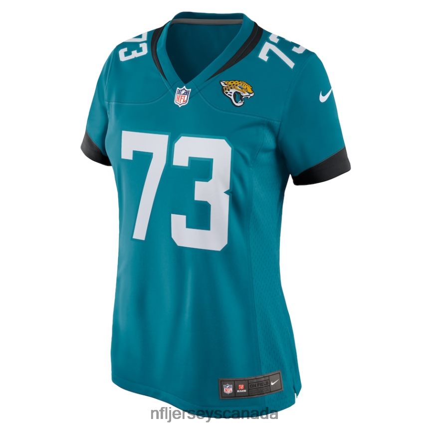 Women Jacksonville Jaguars Blake Hance Nike Teal Home Game Player Jersey Clothing NFL TBXFR65437