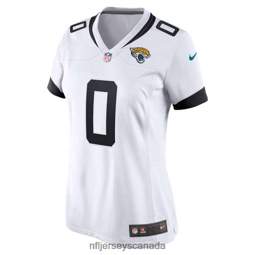 Women Jacksonville Jaguars Calvin Ridley Nike White Game Jersey Clothing NFL TBXFR61697