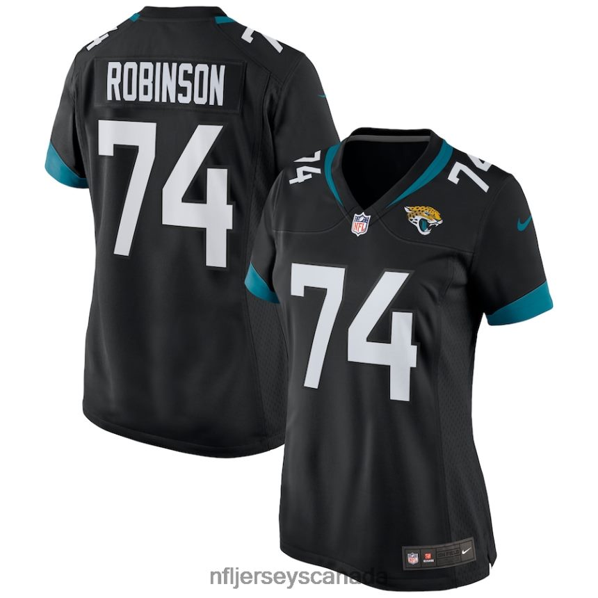 Women Jacksonville Jaguars Cam Robinson Nike Black Game Jersey Clothing NFL TBXFR66612
