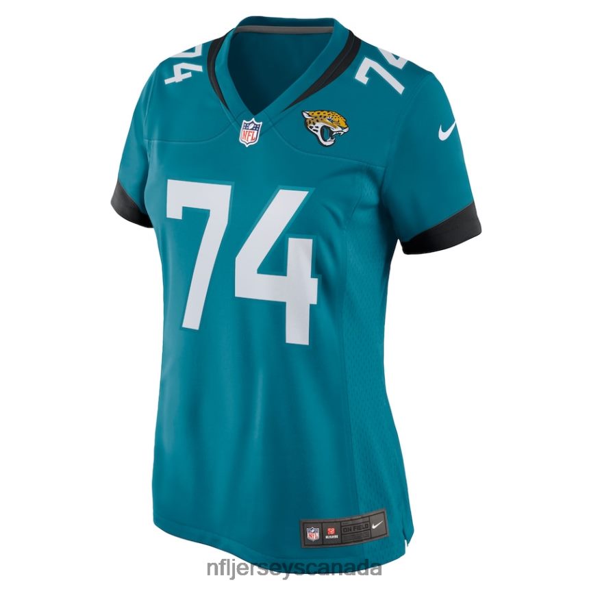 Women Jacksonville Jaguars Cam Robinson Nike Teal Nike Game Jersey Clothing NFL TBXFR65255