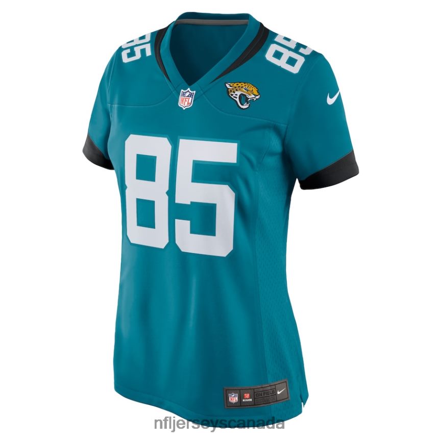 Women Jacksonville Jaguars Dan Arnold Nike Teal Game Jersey Clothing NFL TBXFR64639