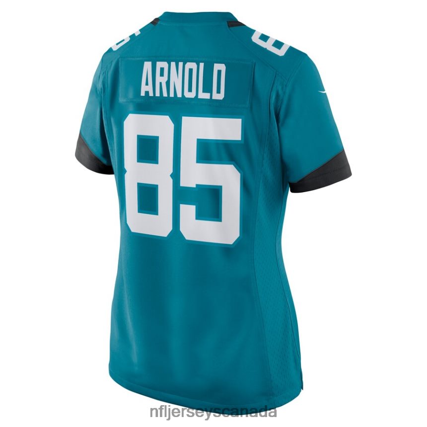 Women Jacksonville Jaguars Dan Arnold Nike Teal Game Jersey Clothing NFL TBXFR64639