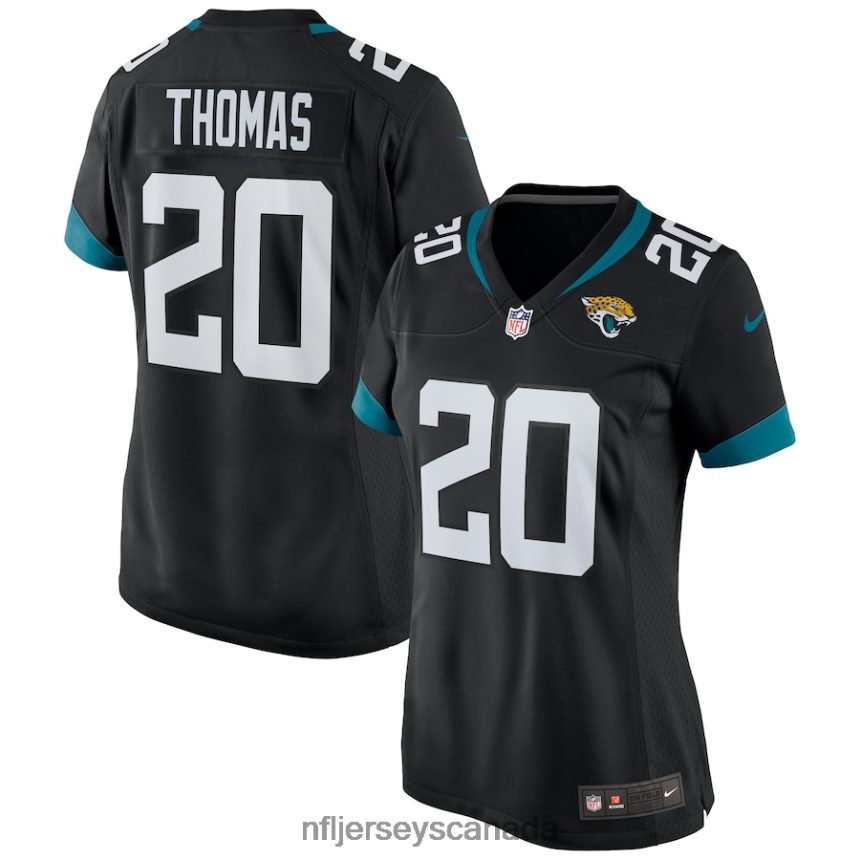 Women Jacksonville Jaguars Daniel Thomas Nike Black Game Jersey Clothing NFL TBXFR67087