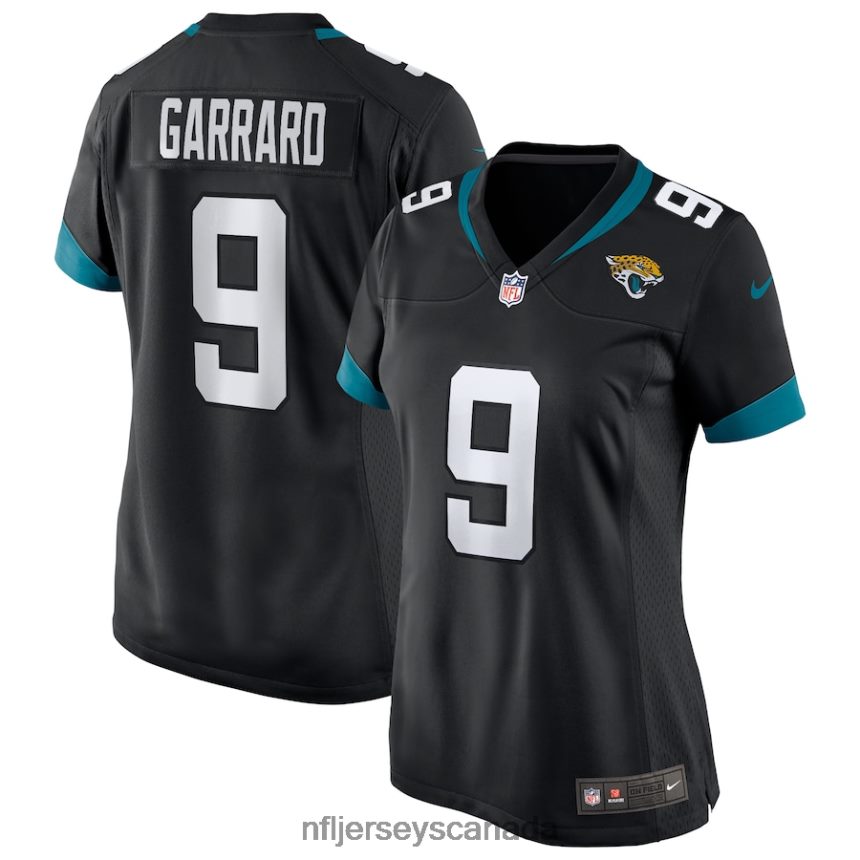 Women Jacksonville Jaguars David Garrard Nike Black Game Retired Player Jersey Clothing NFL TBXFR65945