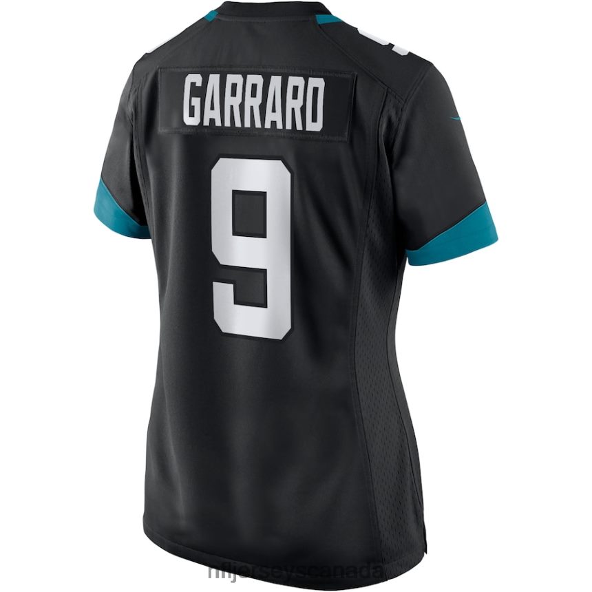 Women Jacksonville Jaguars David Garrard Nike Black Game Retired Player Jersey Clothing NFL TBXFR65945