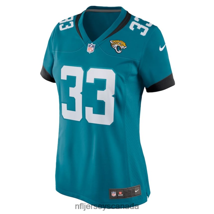 Women Jacksonville Jaguars Devin Lloyd Nike Teal Player Game Jersey Clothing NFL TBXFR63344