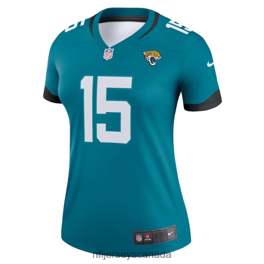 Women Jacksonville Jaguars Gardner Minshew II Nike Teal Legend Jersey Clothing NFL TBXFR61454
