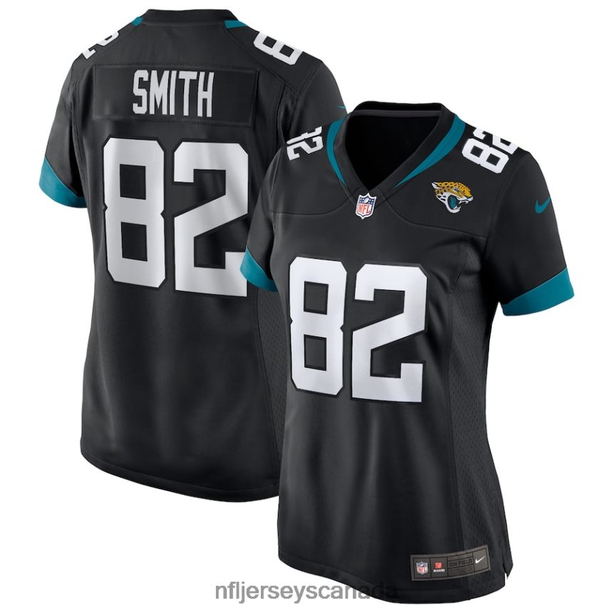 Women Jacksonville Jaguars Jimmy Smith Nike Black Game Retired Player Jersey Clothing NFL TBXFR64656