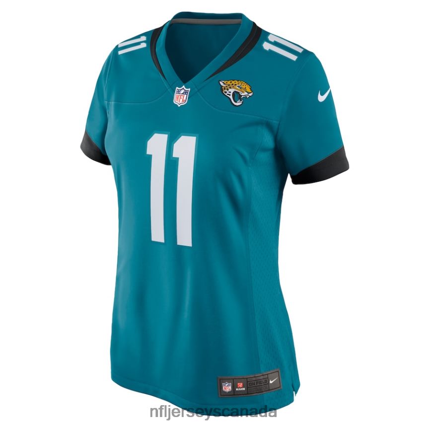 Women Jacksonville Jaguars Marvin Jones Jr Nike Teal Nike Game Jersey Clothing NFL TBXFR64638