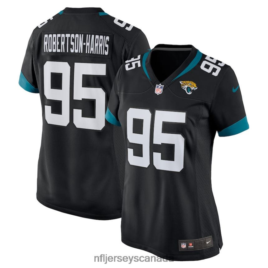 Women Jacksonville Jaguars Roy Robertson-Harris Nike Black Game Jersey Clothing NFL TBXFR66159