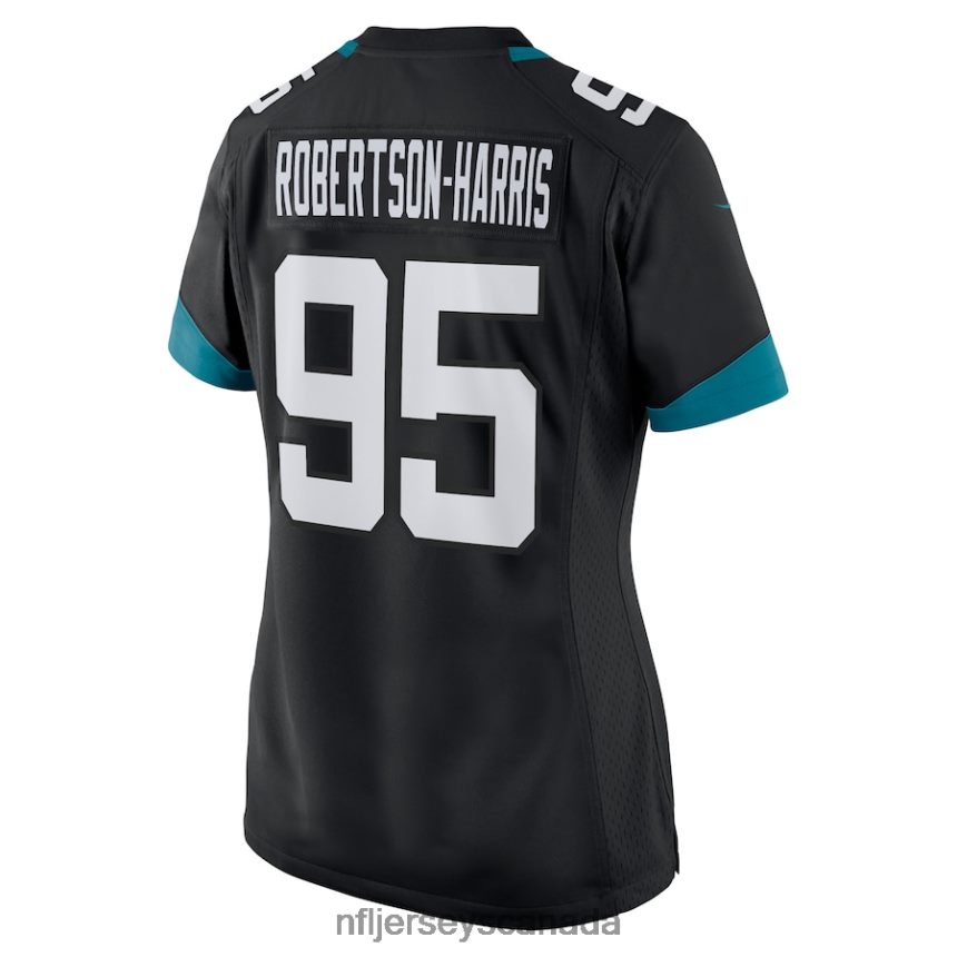 Women Jacksonville Jaguars Roy Robertson-Harris Nike Black Game Jersey Clothing NFL TBXFR66159
