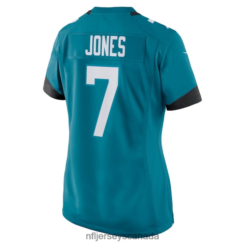 Women Jacksonville Jaguars Zay Jones Nike Teal Game Jersey Clothing NFL TBXFR63306