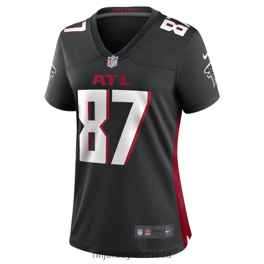 Women John FitzPatrick Atlanta Falcons Nike Black Game Player Jersey Clothing NFL TBXFR65376