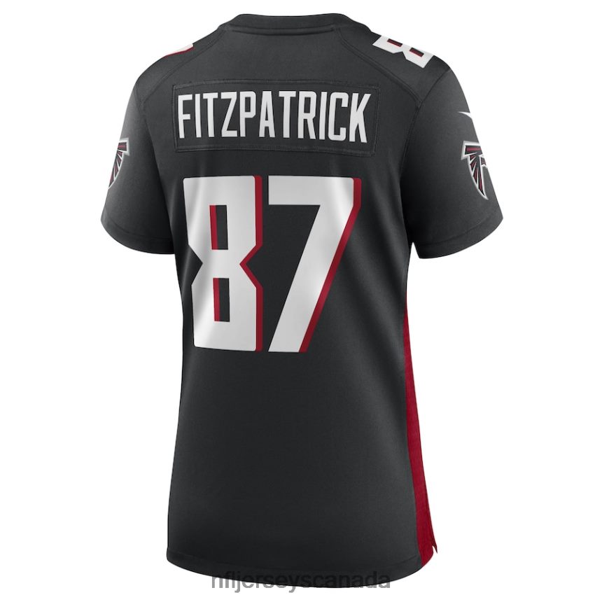Women John FitzPatrick Atlanta Falcons Nike Black Game Player Jersey Clothing NFL TBXFR65376