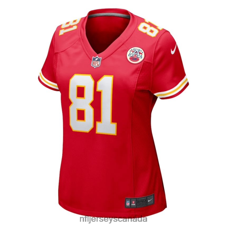Women Kansas City Chiefs Blake Bell Nike Red Game Player Jersey Clothing NFL TBXFR63708