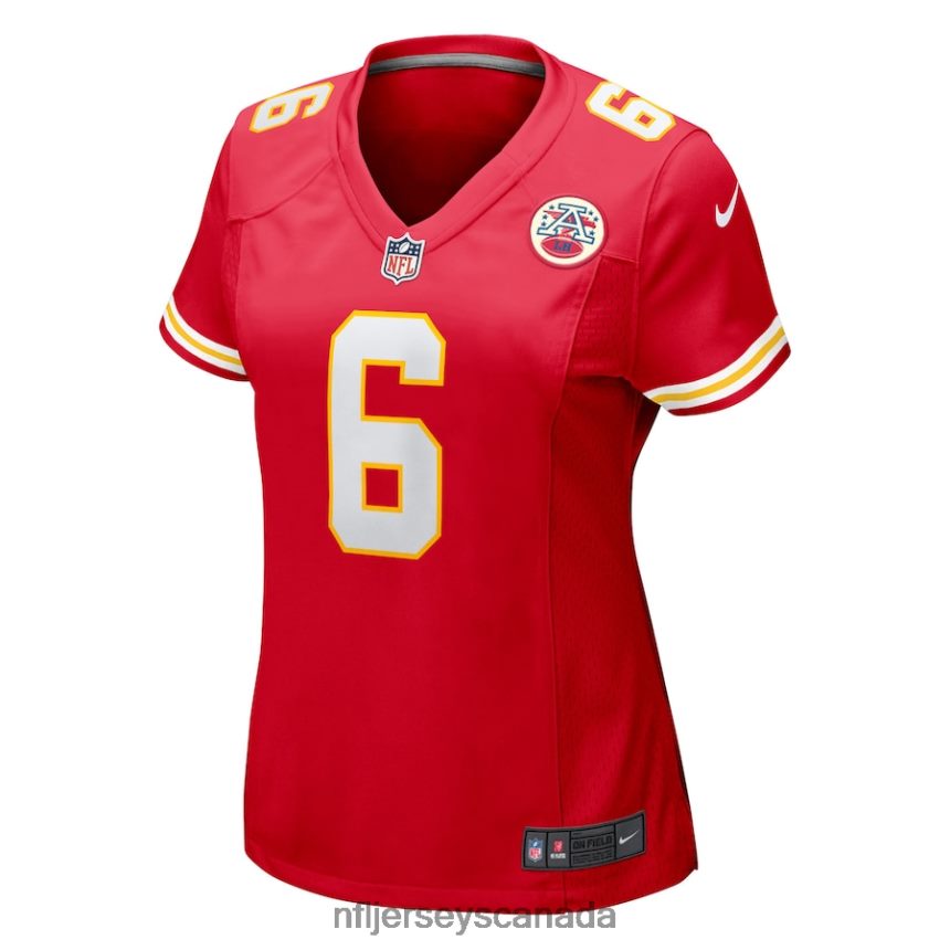 Women Kansas City Chiefs Bryan Cook Nike Red Game Player Jersey Clothing NFL TBXFR62557