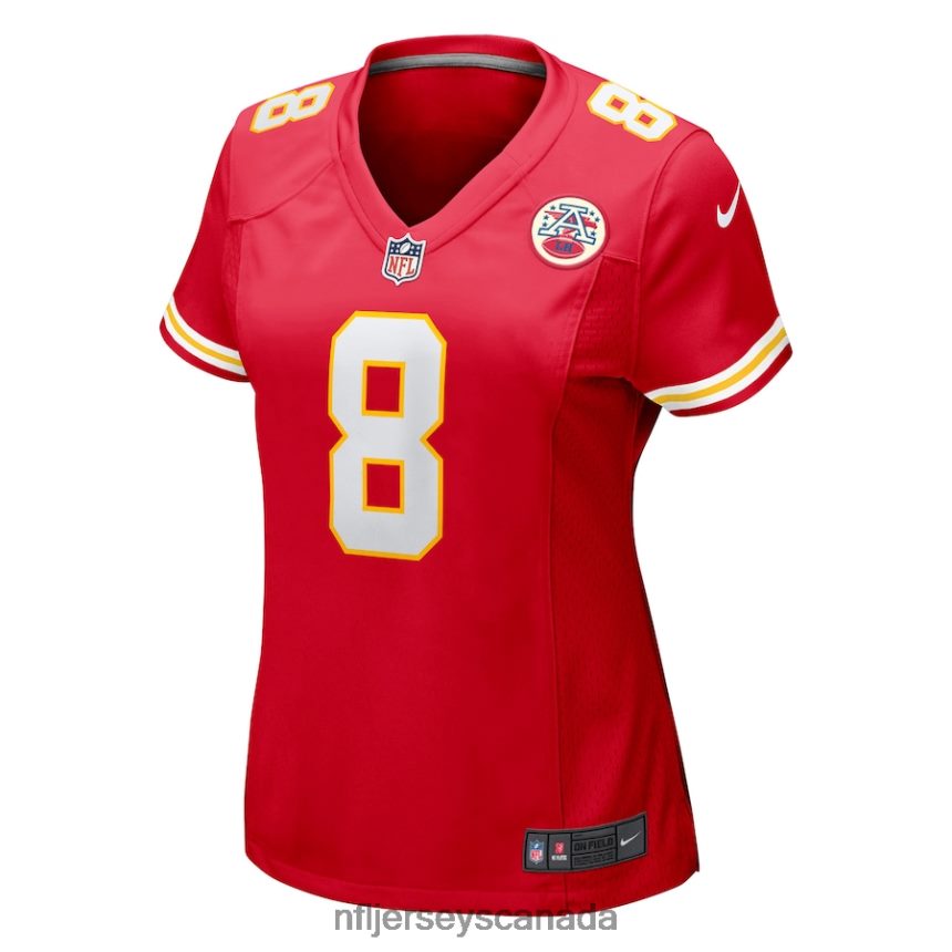 Women Kansas City Chiefs Carlos Dunlap Nike Red Home Game Player Jersey Clothing NFL TBXFR63163