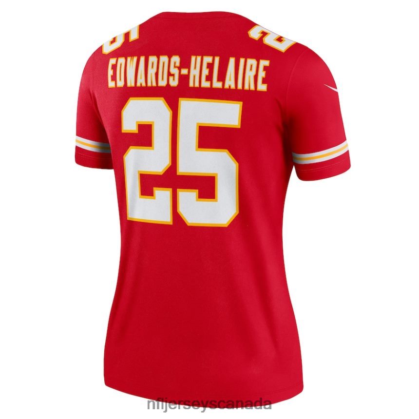 Women Kansas City Chiefs Clyde Edwards-Helaire Nike Red Legend Jersey Clothing NFL TBXFR62758