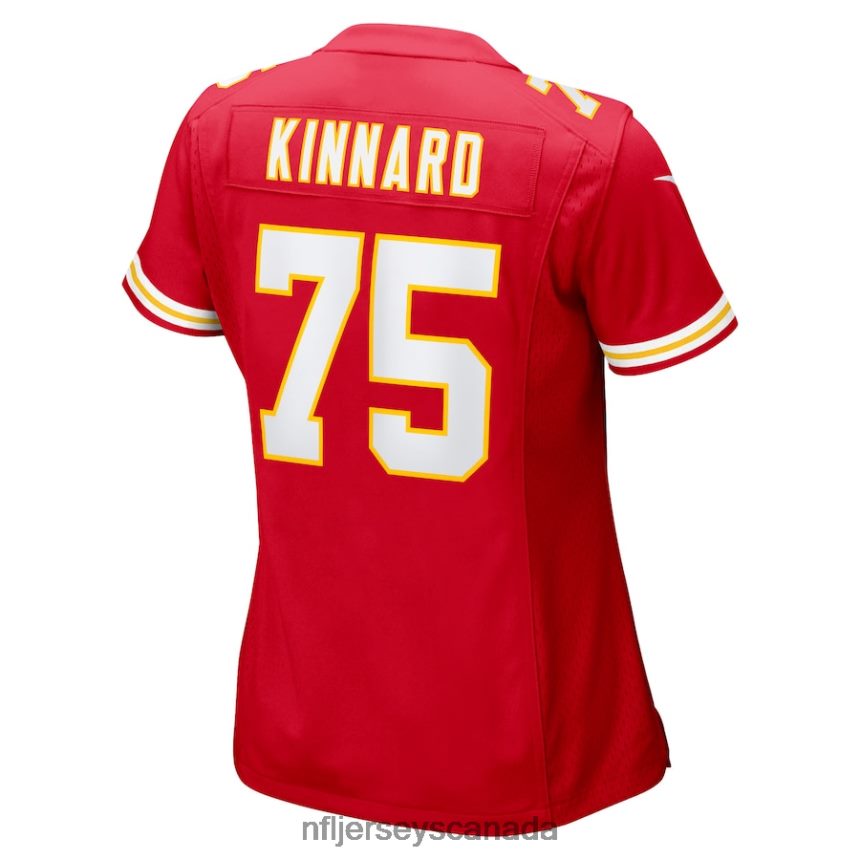 Women Kansas City Chiefs Darian Kinnard Nike Red Game Player Jersey Clothing NFL TBXFR63717