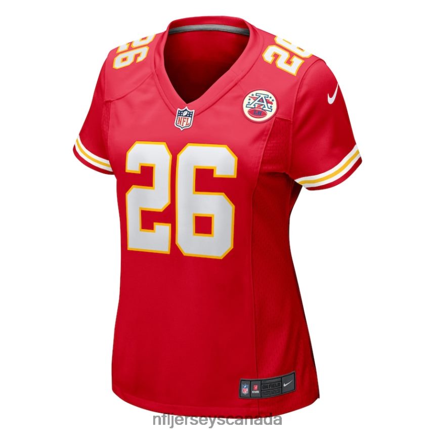 Women Kansas City Chiefs Deon Bush Nike Red Game Player Jersey Clothing NFL TBXFR66416