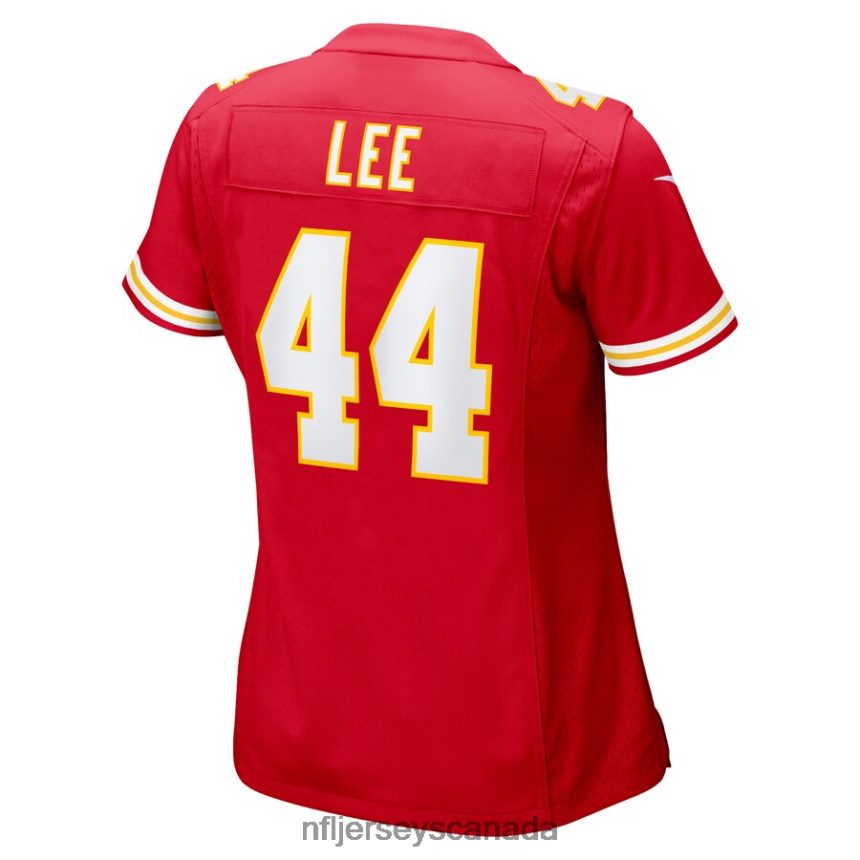 Women Kansas City Chiefs Elijah Lee Nike Red Game Player Jersey Clothing NFL TBXFR65775