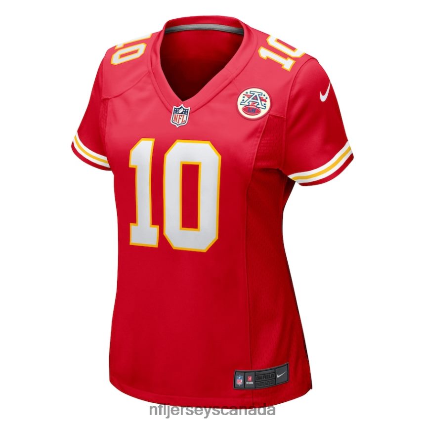 Women Kansas City Chiefs Isiah Pacheco Nike Red Game Player Jersey Clothing NFL TBXFR6285