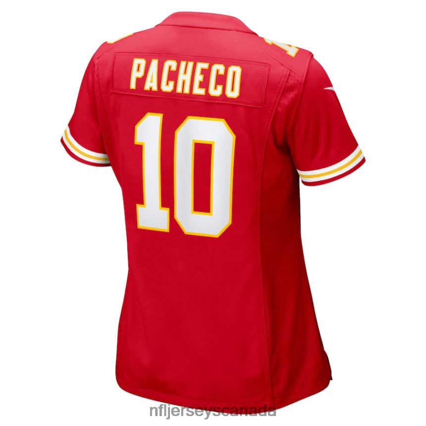 Women Kansas City Chiefs Isiah Pacheco Nike Red Game Player Jersey Clothing NFL TBXFR6285