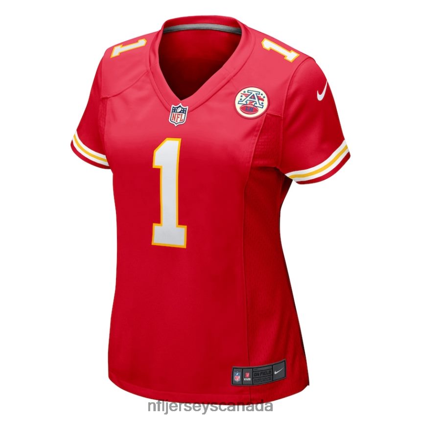 Women Kansas City Chiefs Jerick McKinnon Nike Red Game Player Jersey Clothing NFL TBXFR61864