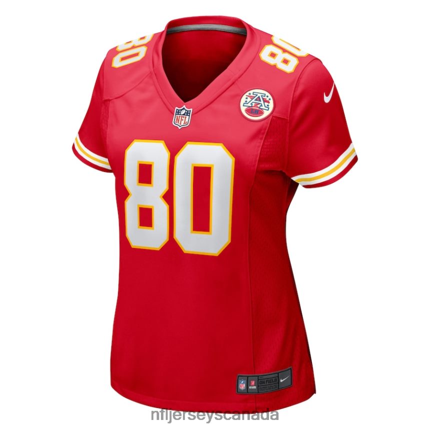 Women Kansas City Chiefs Jerrion Ealy Nike Red Game Player Jersey Clothing NFL TBXFR64269