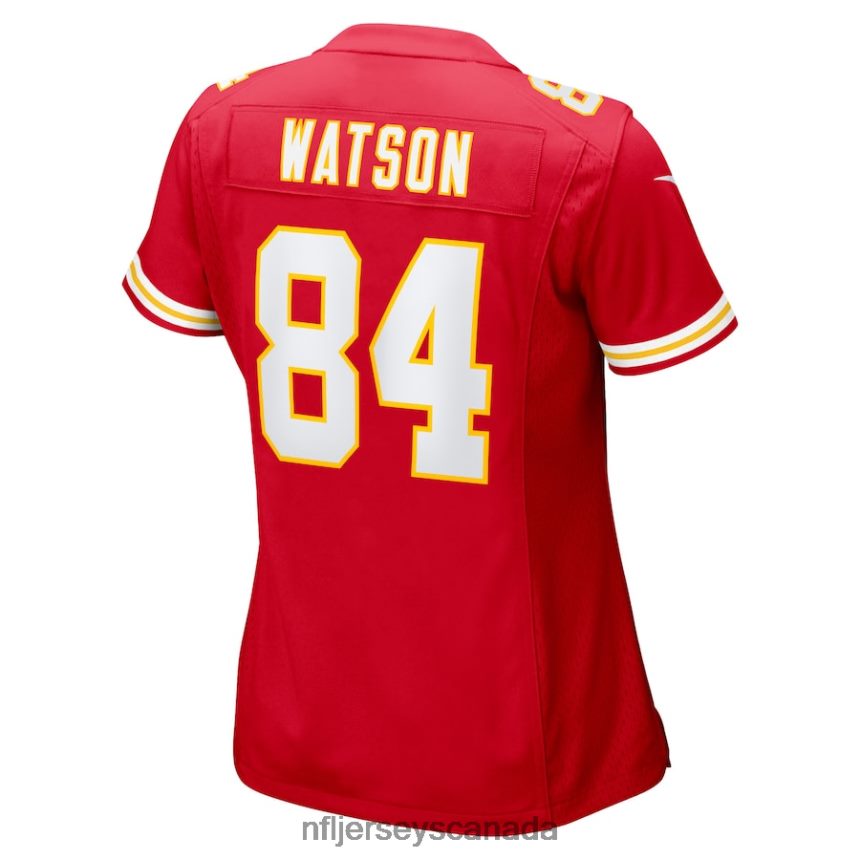Women Kansas City Chiefs Justin Watson Nike Red Game Player Jersey Clothing NFL TBXFR63286