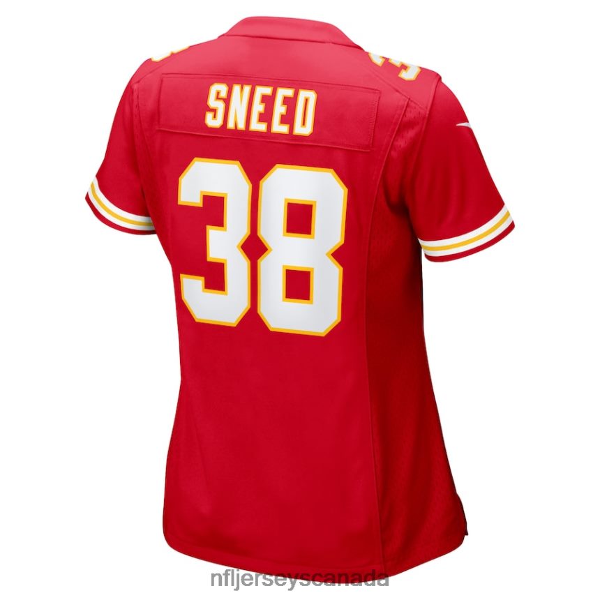 Women Kansas City Chiefs L\Jarius Sneed Nike Red Game Jersey Clothing NFL TBXFR61872