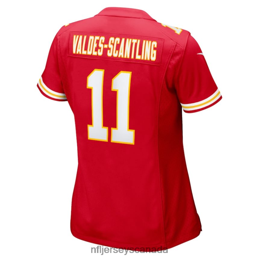 Women Kansas City Chiefs Marquez Valdes-Scantling Nike Red Game Jersey Clothing NFL TBXFR63141