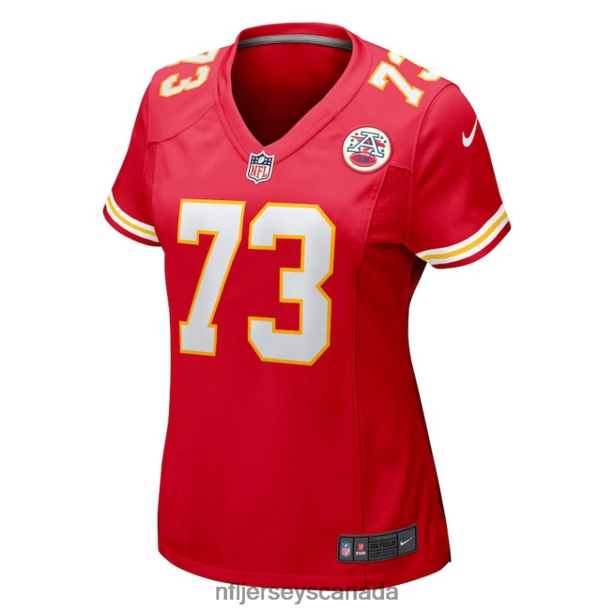 Women Kansas City Chiefs Nick Allegretti Nike Red Game Jersey Clothing NFL TBXFR63345