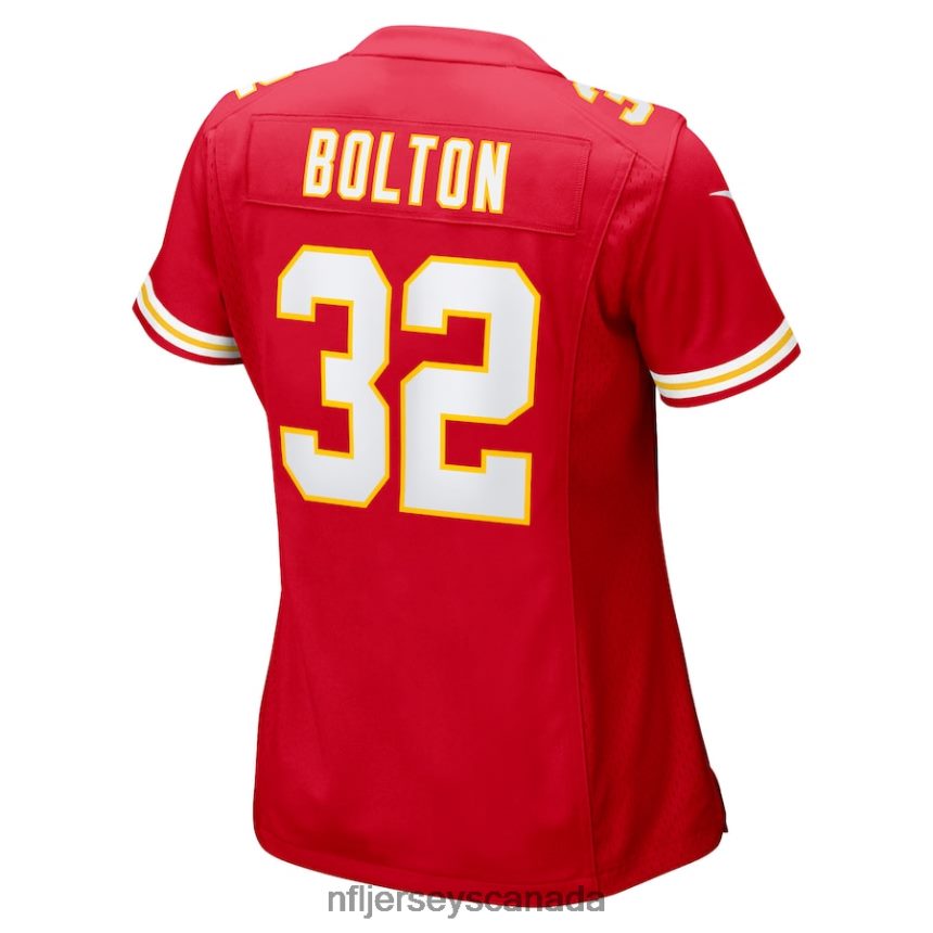 Women Kansas City Chiefs Nick Bolton Nike Red Game Jersey Clothing NFL TBXFR61866