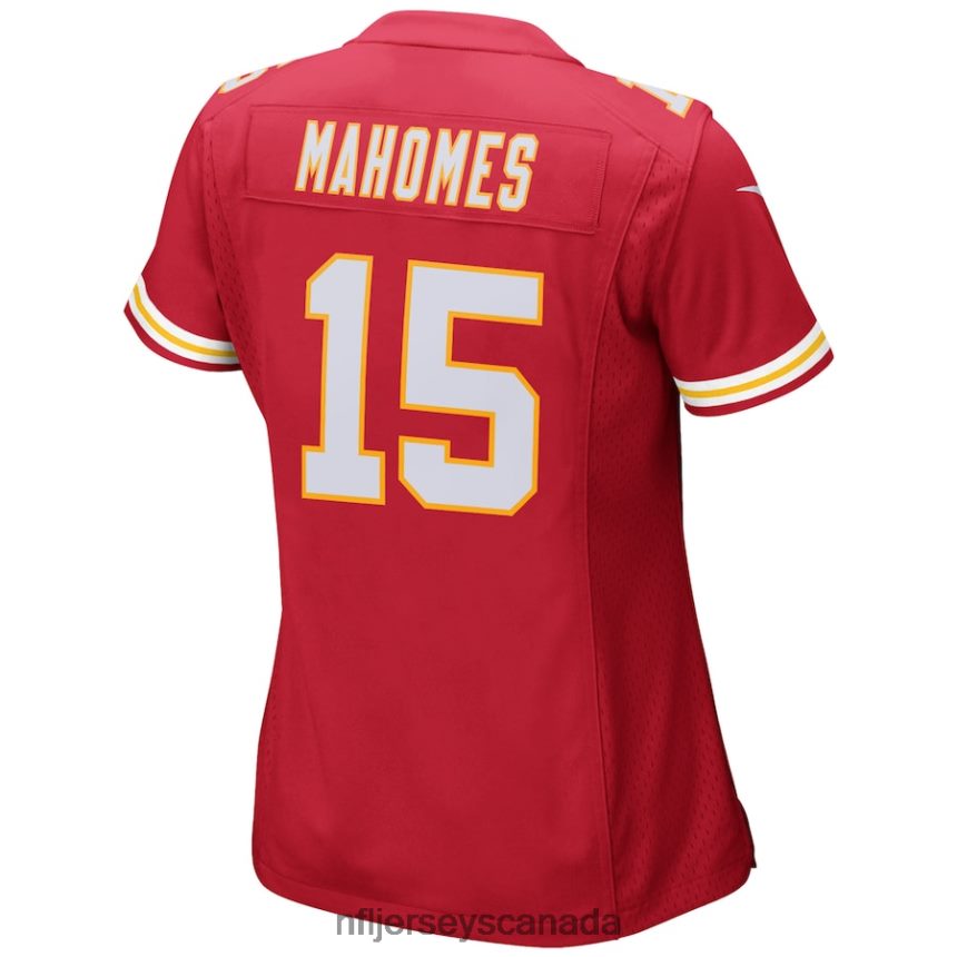 Women Kansas City Chiefs Patrick Mahomes Nike Red Game Player Jersey Clothing NFL TBXFR6438