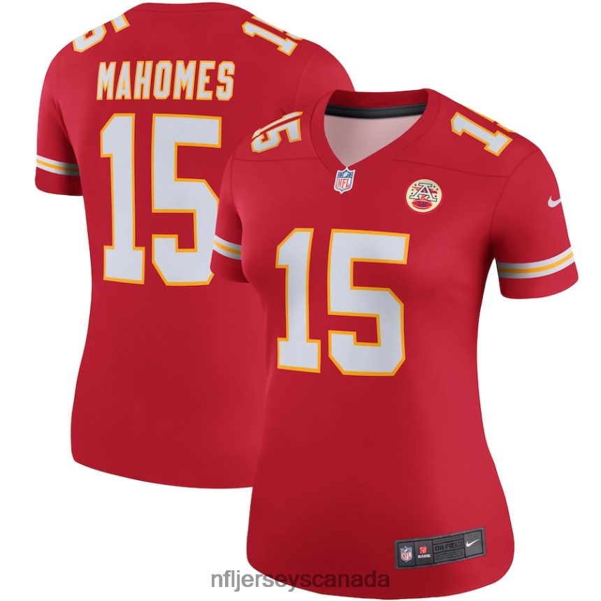 Women Kansas City Chiefs Patrick Mahomes Nike Red Legend Team Jersey Clothing NFL TBXFR6152