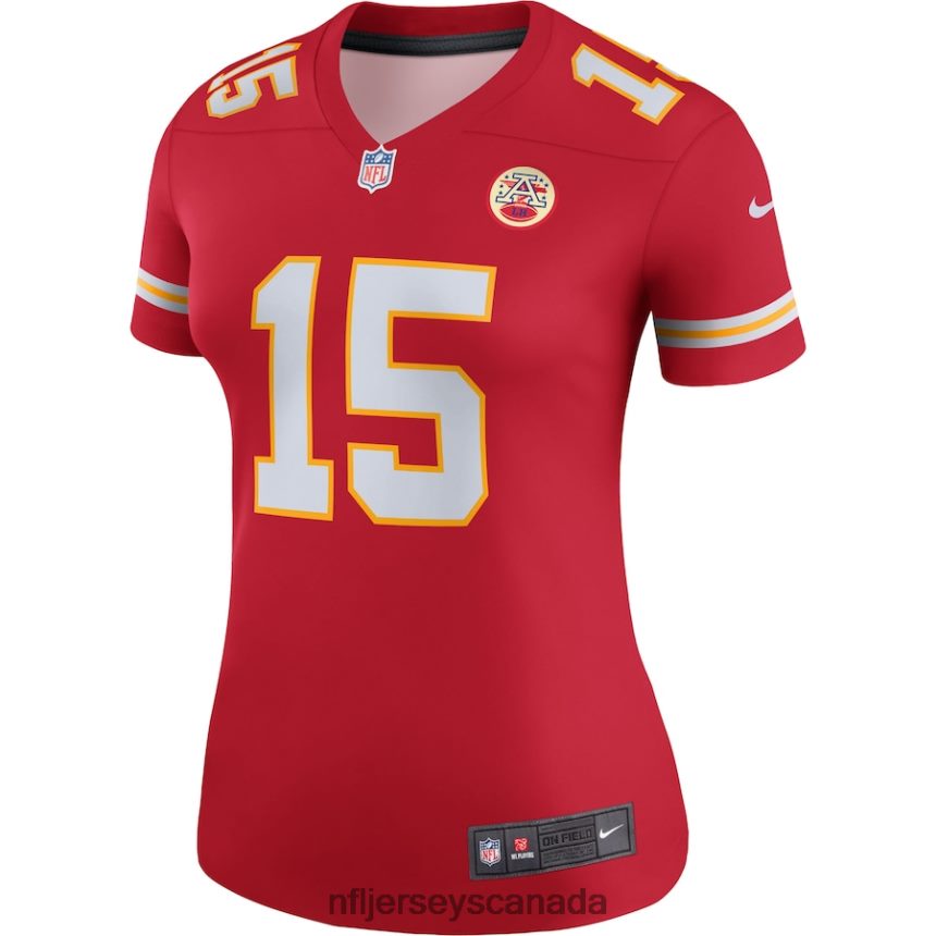 Women Kansas City Chiefs Patrick Mahomes Nike Red Legend Team Jersey Clothing NFL TBXFR6152
