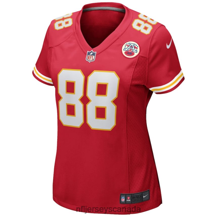 Women Kansas City Chiefs Tony Gonzalez Nike Red Game Retired Player Jersey Clothing NFL TBXFR62286