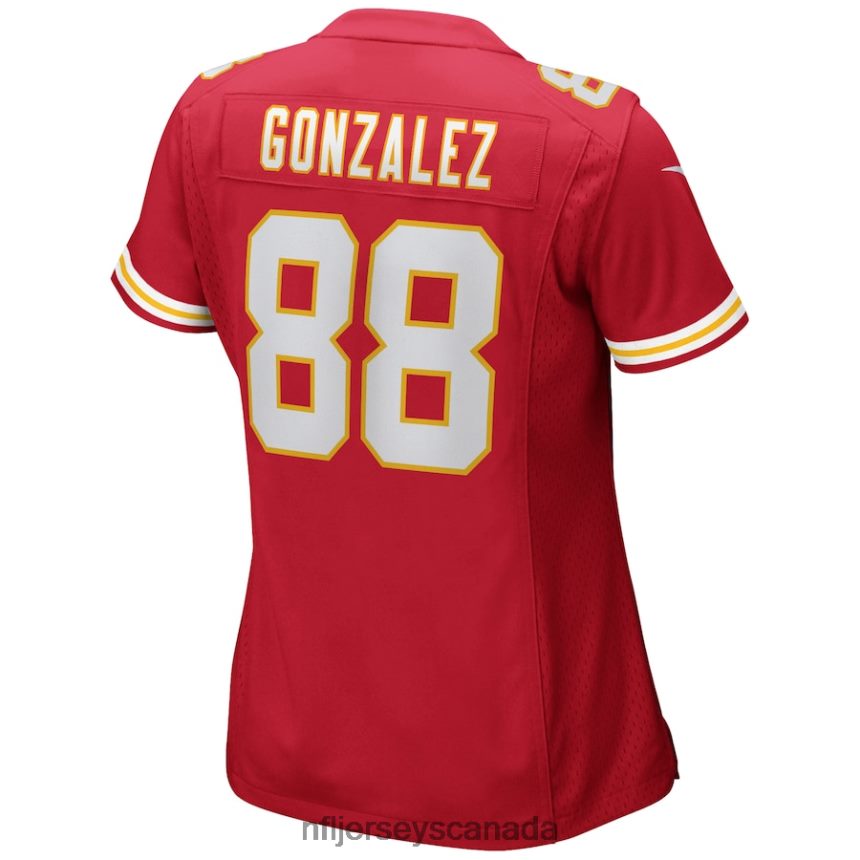 Women Kansas City Chiefs Tony Gonzalez Nike Red Game Retired Player Jersey Clothing NFL TBXFR62286