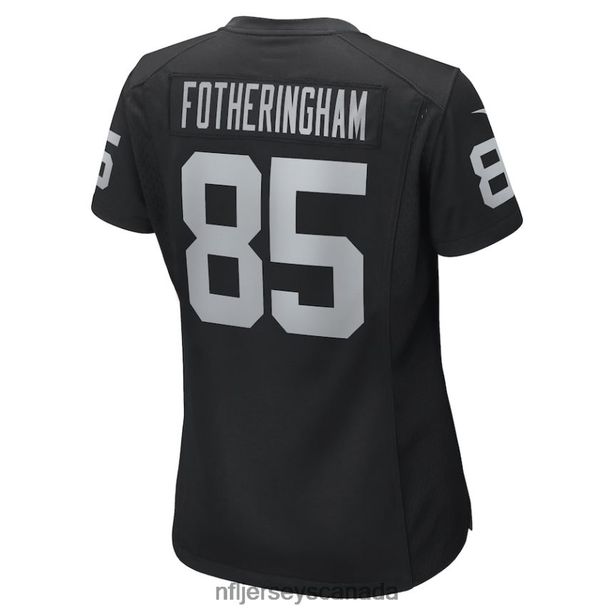 Women Las Vegas Raiders Cole Fotheringham Nike Black Game Player Jersey Clothing NFL TBXFR65811
