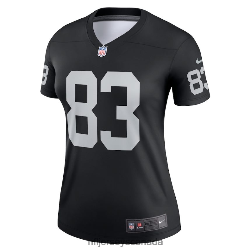 Women Las Vegas Raiders Darren Waller Nike Black Legend Jersey Clothing NFL TBXFR6729