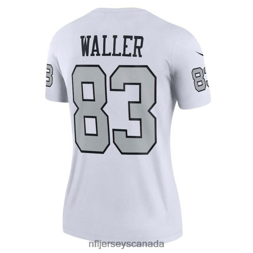 Women Las Vegas Raiders Darren Waller Nike White Alternate Legend Jersey Clothing NFL TBXFR61892