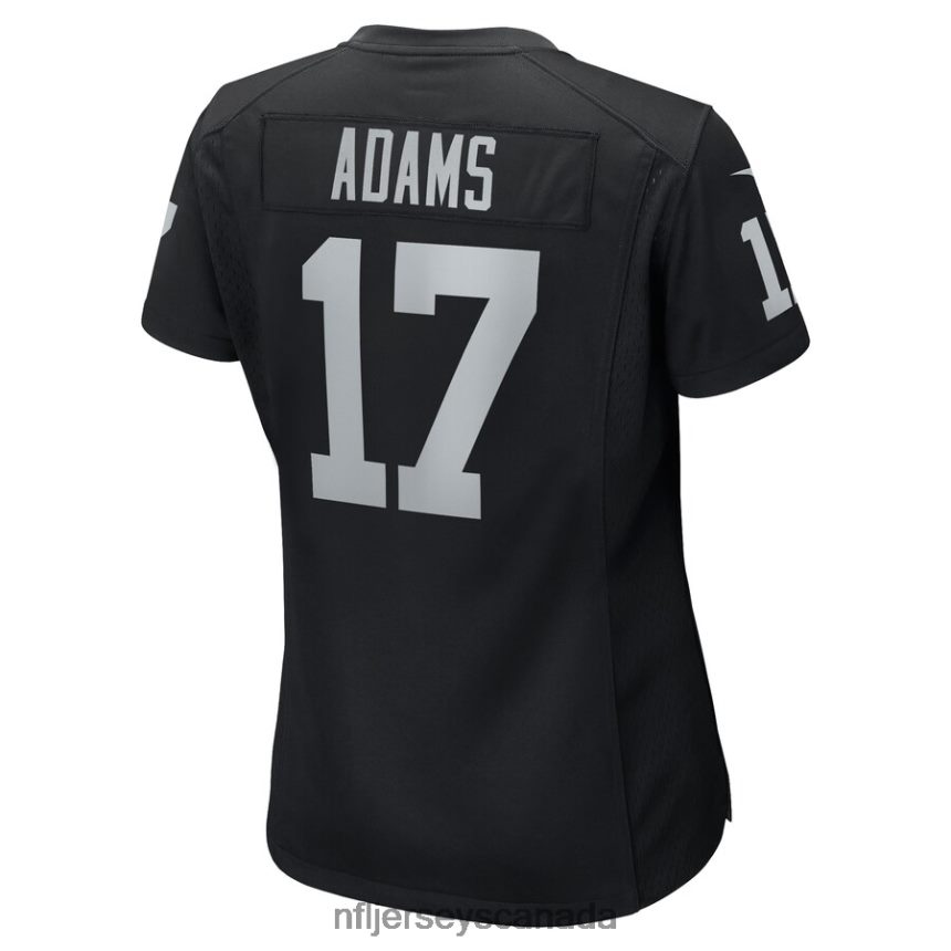 Women Las Vegas Raiders Davante Adams Nike Black Game Jersey Clothing NFL TBXFR6485