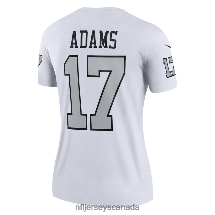 Women Las Vegas Raiders Davante Adams Nike White Alternate Legend Jersey Clothing NFL TBXFR62163