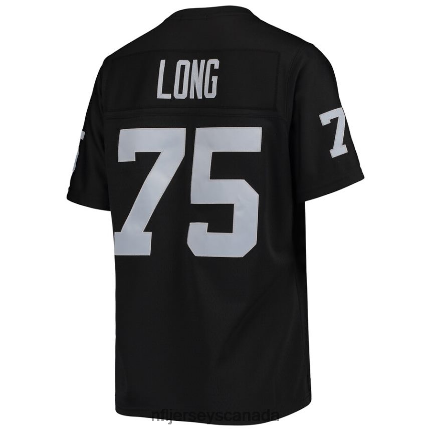Women Las Vegas Raiders Howie Long Mitchell  Ness Black Legacy Replica Player Jersey Clothing NFL TBXFR64680
